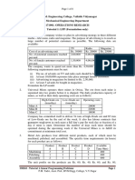 Or Tutorial 1 - LPP Formulations