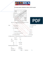 Ultimate Horizontal Bearing Capacity Calculation in Cohesive Soil For Deep Pile