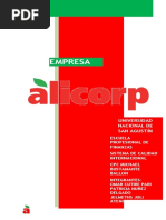 Manual de Organizacion y Funciones Empresa Alicorp