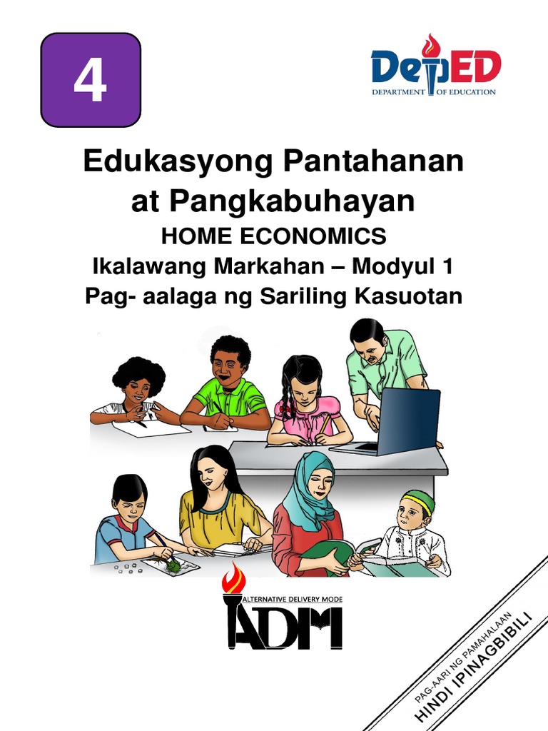 EPP 4 HE - Q2 M1 Pag Aalaga NG Sariling Kasuotan | PDF