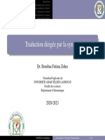 Chapitre - 7 - Traduction Dirigée Par La Syntaxe-1