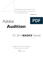 Audition CC 2014 Tutorial