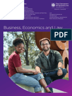 University of Queensland Business Economics and Law Postgraduate Programs 2021