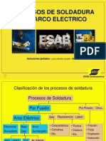 Soldadura ESAB Procesos