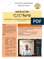 Electroma: News Letter