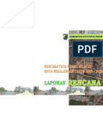 Laporan Rencana Tata Ruang Wilayah Kota Pekalongan Tahun 2009 - 2029