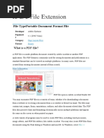 File Extension: File Typeportable Document Format File