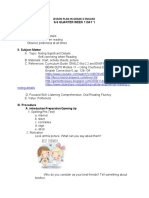 Lesson Plan in Grade 6 English 3Rd Quarter Week 1 Day 1: Noting-Details