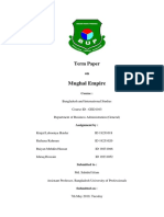 Mughal Empire: Term Paper