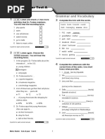 Metro Starter End-Of-Year Test A