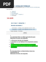 Act 5 Quiz 1 Automatas y Lenguajes Formales Corregido