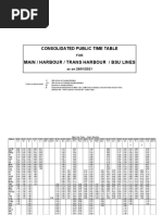 Mumbai Local Train Time Table 2021