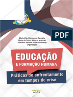 Livro Educação e Formação Humana - 2020 - E-Book