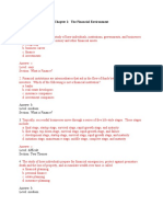 Chapter 1: The Financial Environment Multiple Choice: Answer: B Level: Medium Section: What Is Finance? 3