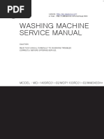 Washing Machine: Service Manual