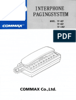 Commax Interphone