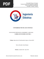 Aplicación de Laplace en Circuitos RLC