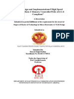 VHDL Design and Implementationof High Speed Double Data Rate 3 Memory Controllerwith Axi 2.0 Compliant