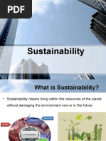 Sustainability