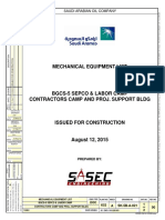 Mechanical Equipment List: Saudi Arabian Oil Company