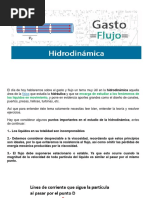 Hidrostática Gasto y Flujo