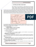 Controlled Drug Delivery