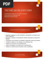 Tecnicas de Estudio