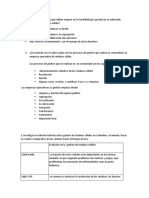 Qué Proceso Crees Que Deben Mejorar en Tu Localidad para Garantizar Un Adecuado Manejo de Residuos Sólidos