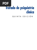 Tratado de Psiquiatría Clínica QUINTA EDICIÓN