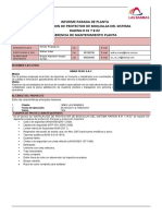 Informe de Seguridad de Parada de Planta Chancado Primario, Sistema RARING #01,#02