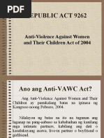 VAWC - Filipino