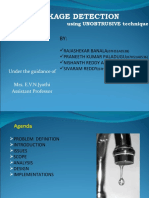 Data Leakage Detection: Using UNOBTRUSIVE Technique