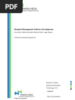 Hospital Management Software Development: Olawale Ayotunde Sobogungod