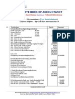 Ultimate Book of Accountancy: Class - XII Accountancy Chapter - 05 (Part - B) : Cash Flow Statement Part-5