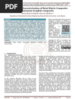 Modeling and Characterization of Metal Matrix Composite Aluminum Graphite Composite