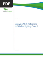 Applying Mesh Networking To Wireless Lighting Control: White Paper