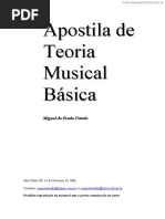 Apostila de Teoria Musical Basica