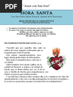 Hora Santa Con San José