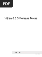 Vitrea 6.6.3 Release Notes: VPMC-13457B