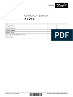 Danfoss Reciprocating Compressors: MT / MTZ / NTZ / VTZ