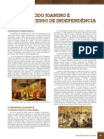 Periodo Joanino e o Processo de Independencia