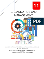 Organizationandmanagement Mod1 MANAGEMENT v1MEDINA