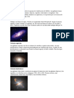 Tipos de Galaxias