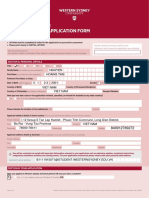 WSB Undergraduate Application Form (HoangTam)