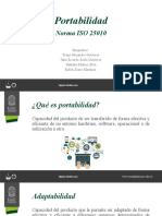 Portabilidad ISO 25010