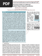 Performance Study On California Bearing Ratio Values Using Geosynthetics