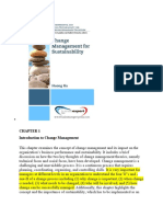 Change Management Text Book - Chapters 1 To 7