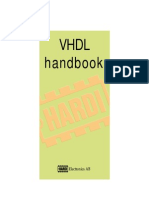 VHDL Handbook