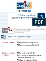 QualiPV 3 Cellules Modules Systeme PV