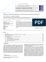 The Journal of Supercritical Fluids: Colloids in Supercritical Uids Over The Last 20 Years and Future Directions